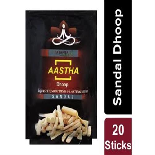 patanjali aastha Dhoop Sandal,20 stick