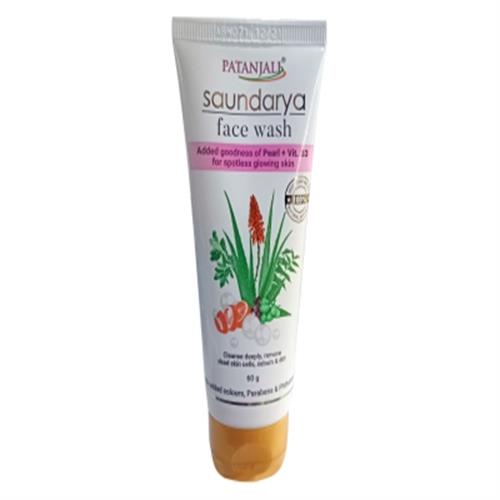 Patanjali Saundarya Face Wash 100 gm