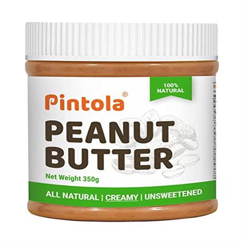 Pintola peanut butter creamy unsweetened 350 GM