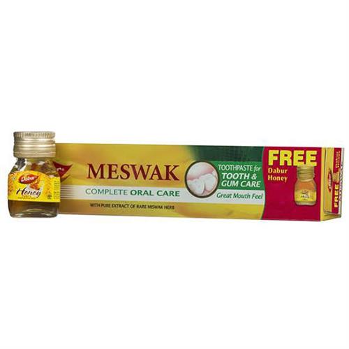 Dabur Meswak 200gm + Free Dabur Honey 20gm