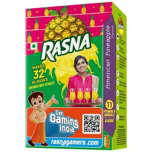 Rasna american pineapple 32 glasses