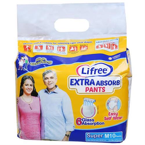 Lifree Adult Diaper Pant M10