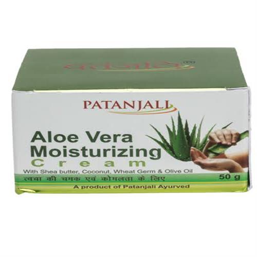 Patanjali Aloevera Moisturising Cream,50gm