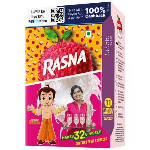 Rasna litchi 32 glass