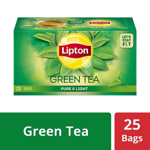 Lipton Honey Lemon Green Tea Bags  25 Pieces