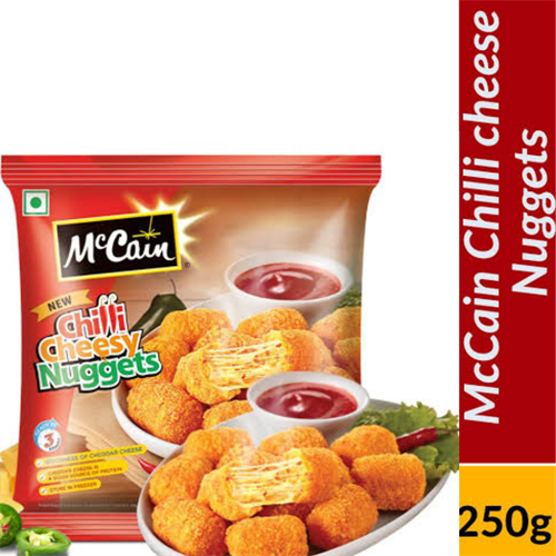 m cain chilli cheese nuggets 250 GM