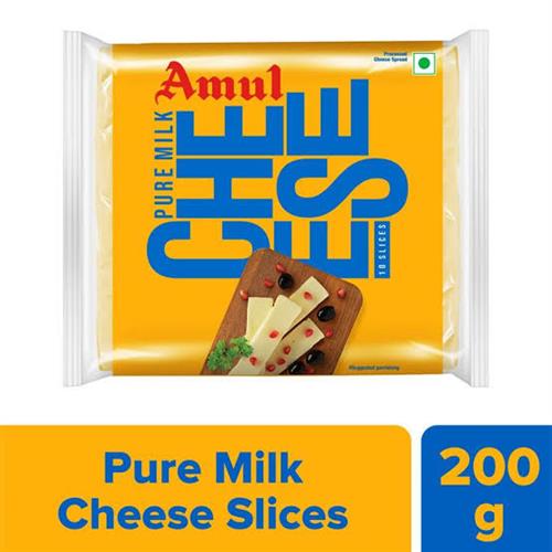 Amul Cheese Slice(10 slices),200gm