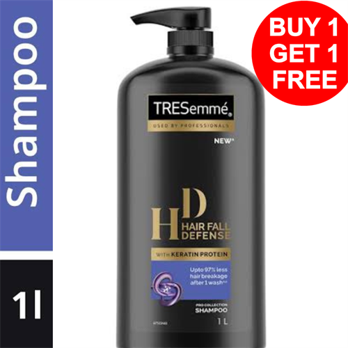 Tresemme shampoo 1l  BUY 1 GET 1 Free