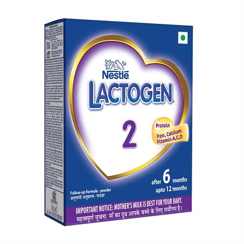 Nestle LACTOGEN 2 Follow-Up Formula Powder - After 6 months, Stage 2, 400g Bag-in-Box Pack