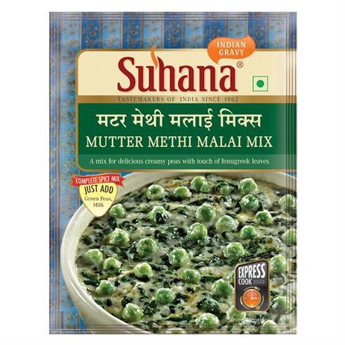 mutter methi malai mix