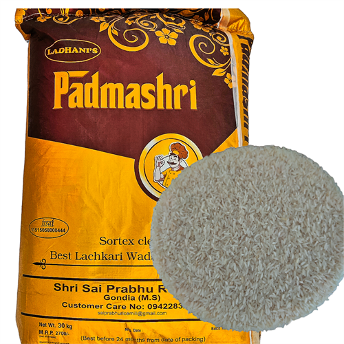 Padmashri kalimuch raw rice 30kg bag