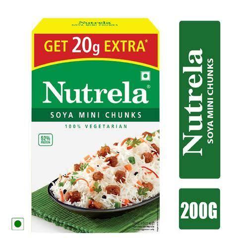 Nutrela soya mini chunks 220 gm