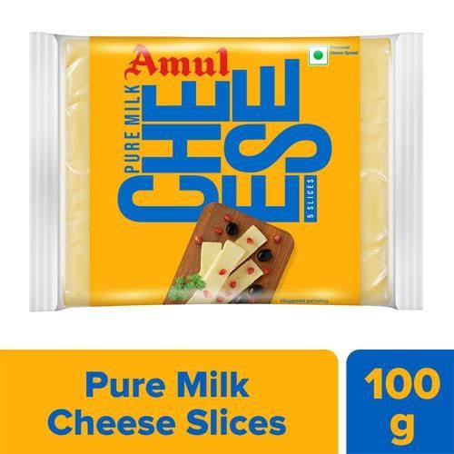 Amul Cheese Slice 5 slices 100 gm