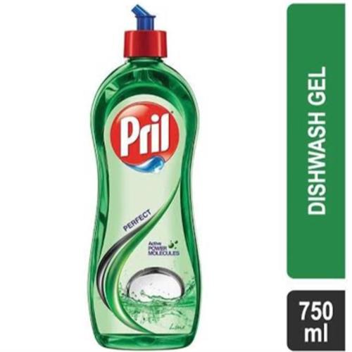 Pril Dishwash Liquid - Lime 750 ml Bottle