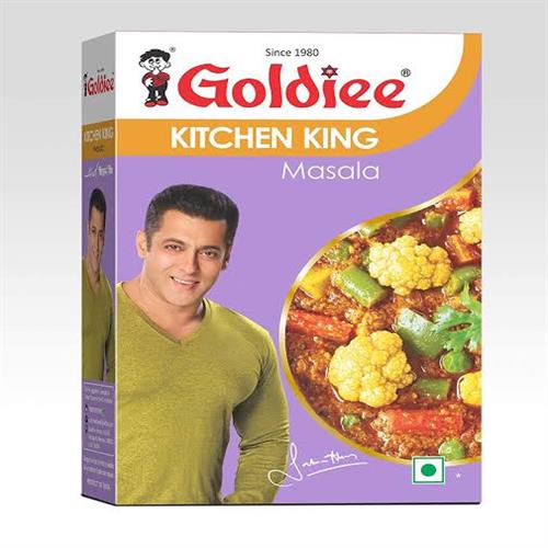 goldiee kitchen king masala 100 gm + 20 gmFREE