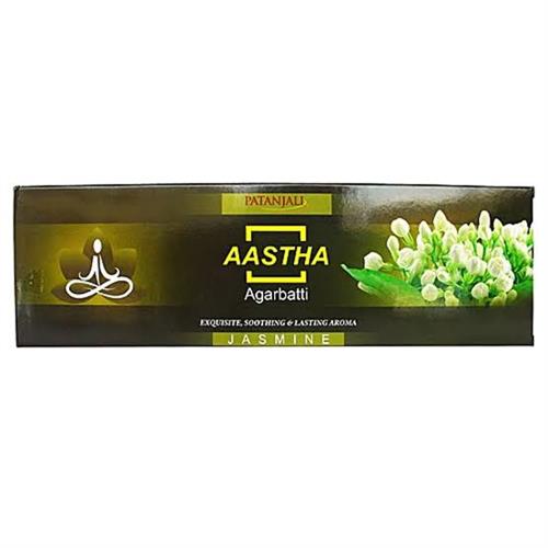 patanjali aastha Agarbattii Jasmine ,110 stick