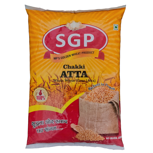 SGP chakki Atta whole wheat flour 5 KG