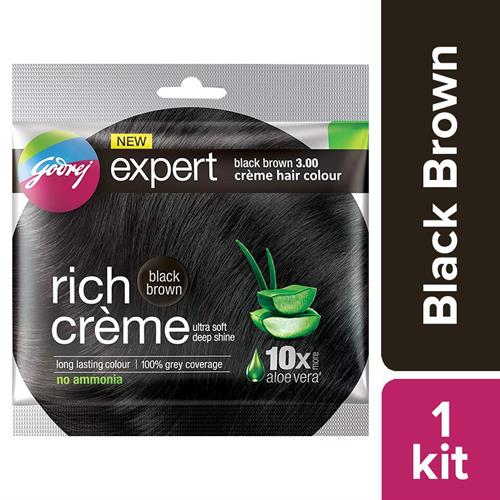 Godrej Expert Black Brown Hair Colour 20gm 20ml