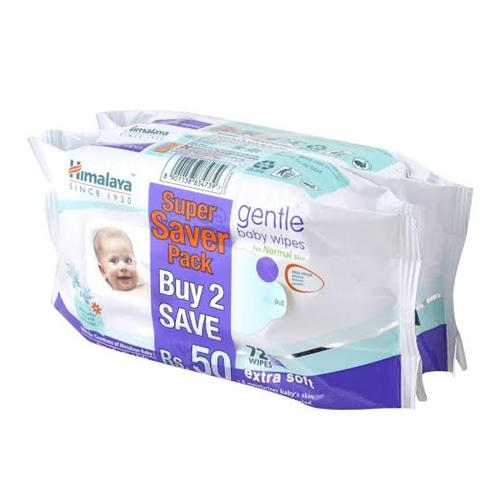 Himalaya  gentle baby wiper BUY 2 SAVE RS. 50