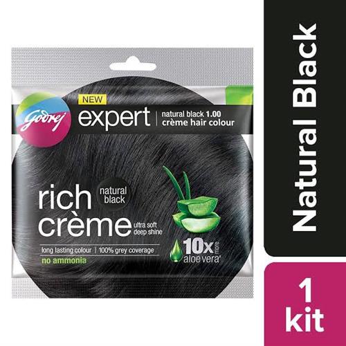 Godrej Expert Natural Black Hair Colour,20gm+20ml