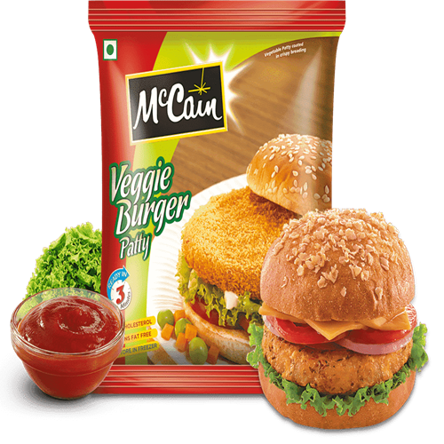 m cain veggie burger patty 360 GM