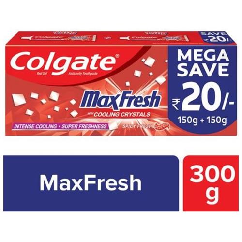 Colgate Max Fresh 150gm 2 piece family pack