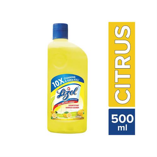 Lizol Floor Cleaner, Citrus 500ml