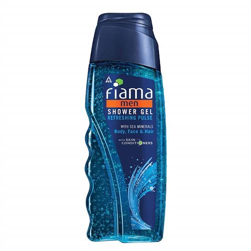 Fiama Men Refreshing Pulse Shower Gel with skin conditioners & sea minerals 250ml