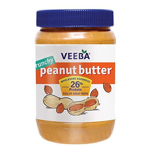 veeba peanut butter crunchy 340 gm