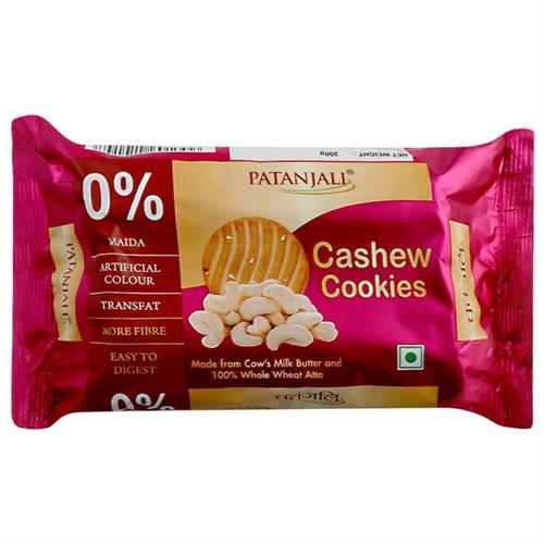 Patanjali cashew cookies