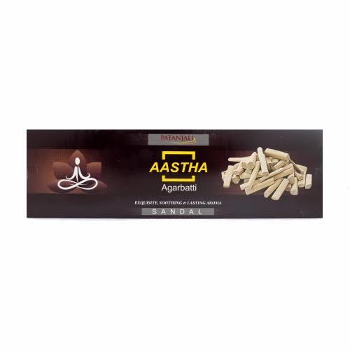 patanjali aastha Agarbattii Sandal,110 stick