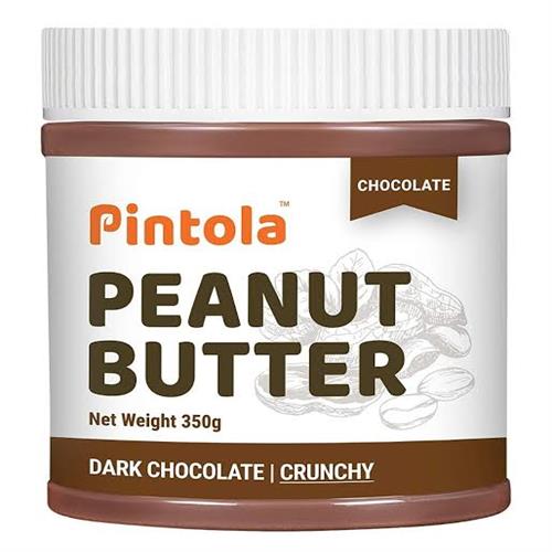 Pintola peanut butter dark chocolate crunchy 350 GM