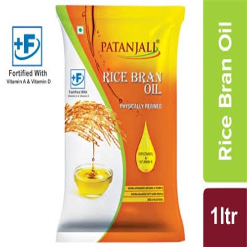 Patanjali rice bran oil 1 litre