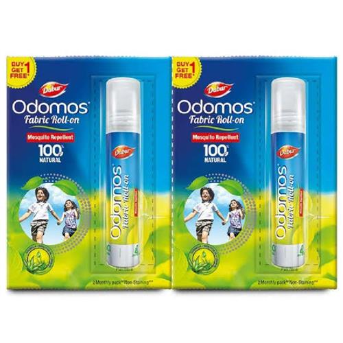 Odomos Fabric Roll on 8ml buy 1 get 1 free