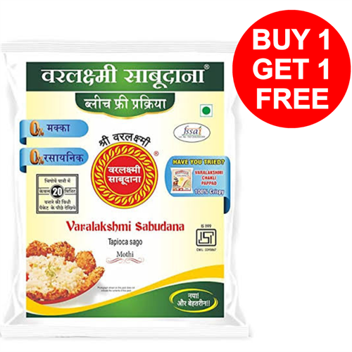 varalakashmi  sabudana  mothi buy 1 get 1 free