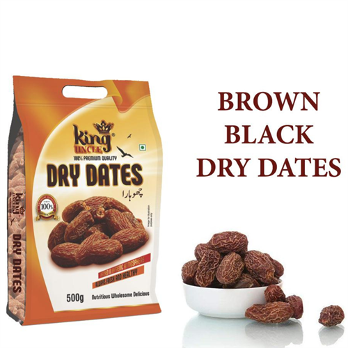 King uncle  Black Dry dates 500 gm