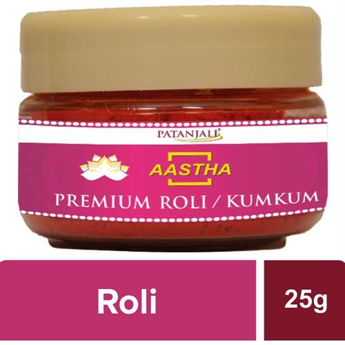 patanjali premium roli kumkum 25 gm