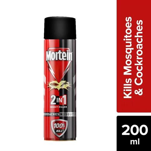 Mortein 2 in 1 Cockroaches & Mosquitos 200 ml