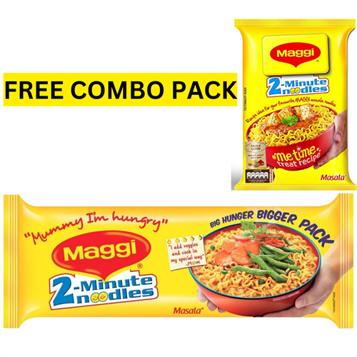 Maggi 420 gm get free maggi of 63.5 gm