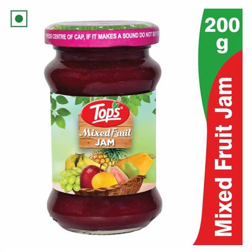 tops mixed fruit jam 200 gm