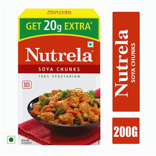 nutrela soya chunks 220 GM