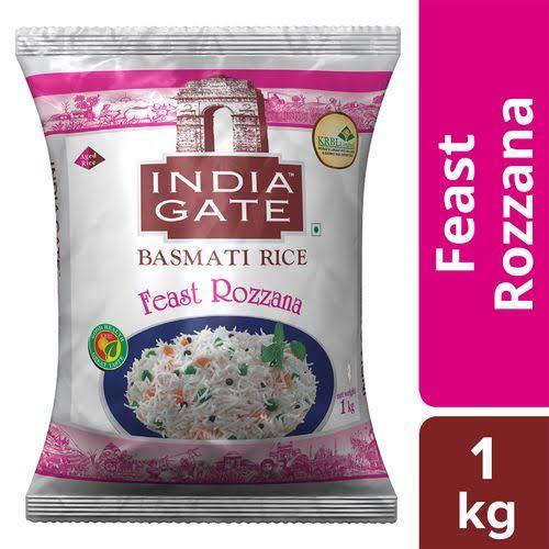 India gate basmati rice Feast rozzana 1 KG