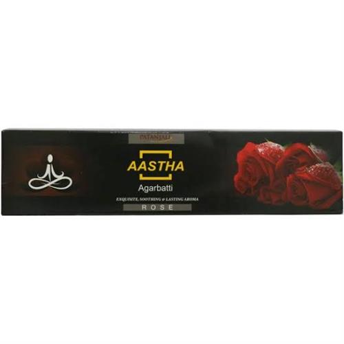 patanjali aastha Agarbattii Rose,110 stick