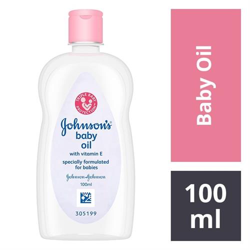 Johnsons Baby Oil with Vitamin E 100ml