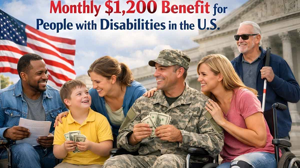 Beneficio mensual de $1,200 para personas con discapacidad en EE.UU.: quién califica, cómo reclamarlo y pagos marzo 2026