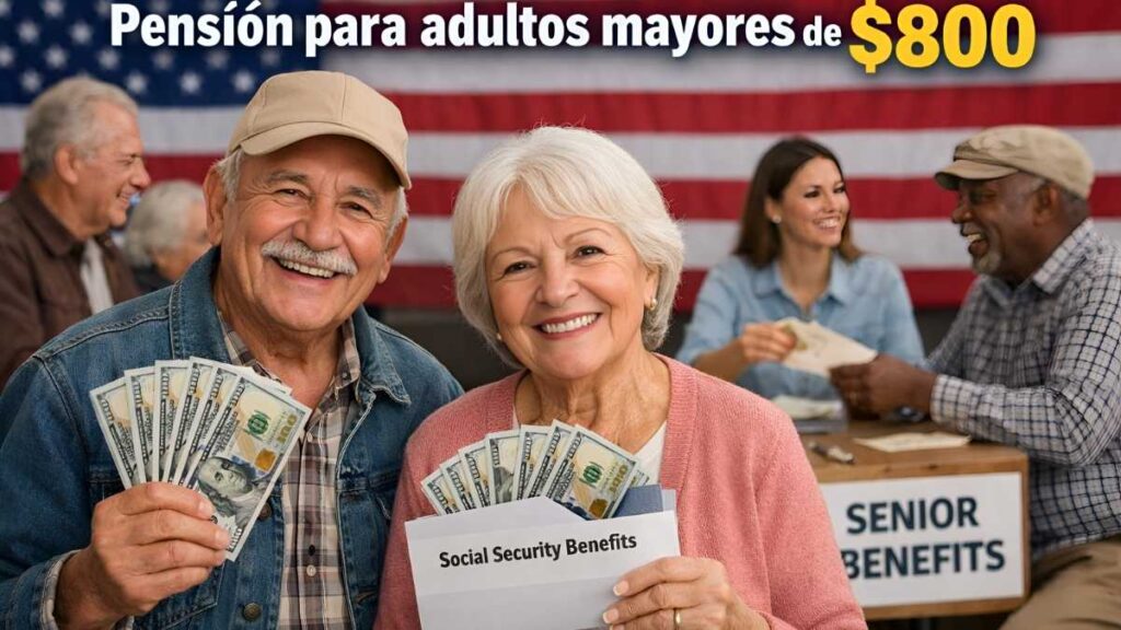 Pensión para adultos mayores de $800: requisitos, solicitud en línea y día exacto de pago en marzo 2026