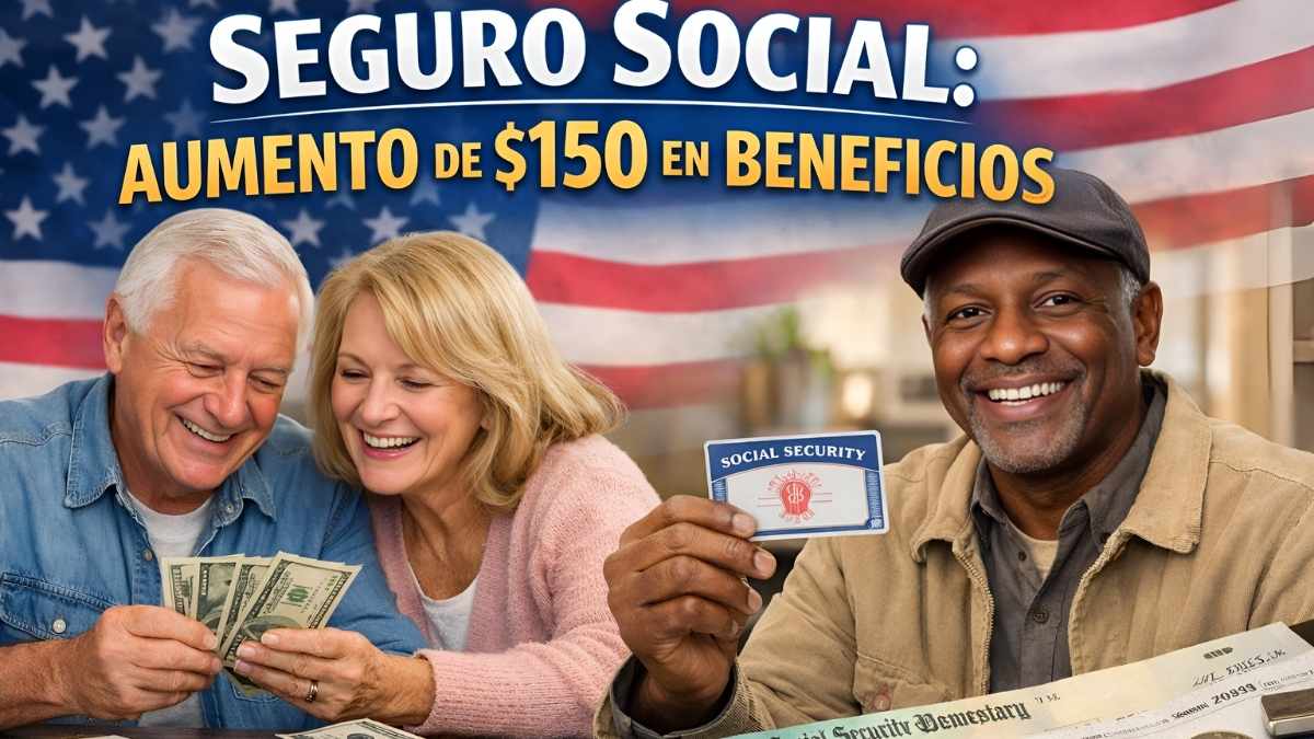 Seguro Social: aumento de $150 en beneficios, quién califica y cuándo llega el pago en marzo 2026