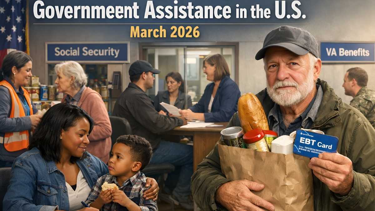 Ayuda del gobierno en EE. UU. Marzo 2026: Cómo solicitar pagos de $1,200 y quién es elegible