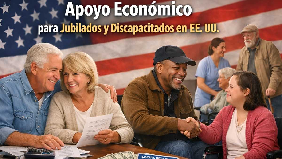 Apoyo económico para jubilados y discapacitados en EE. UU. Febrero 2026: Cómo reclamar y cuándo llega